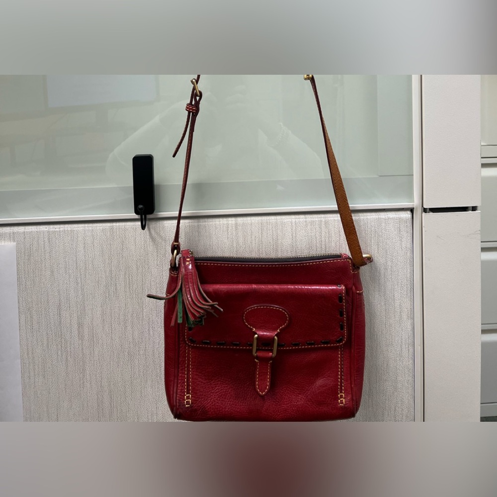 Vintage Dooney & Bourke Florentine Allison Crossbody Bag